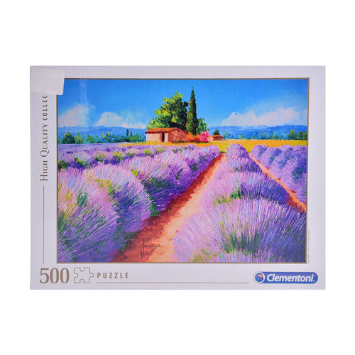 35073 CLEMENTONI PUZZLE LAVENDER SCENT 500PC