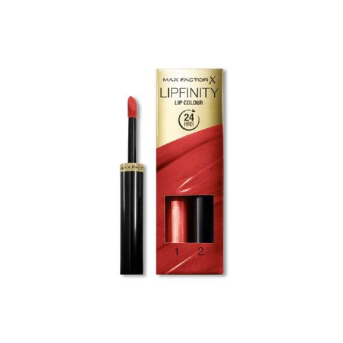 Max Factor - Lipfinity Lip Colour Lipstick 2step Long Lasting - 127 So Alluring 2.3ml + 1.9 G