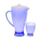 WATER SET 7PC ACRYLIC MILKY