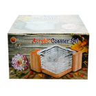 COASTER SET ACRYLIC 7PC 2600