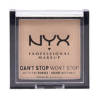 NYX CANT STOP MATTIFYING POWDER M01 FAIR 6G