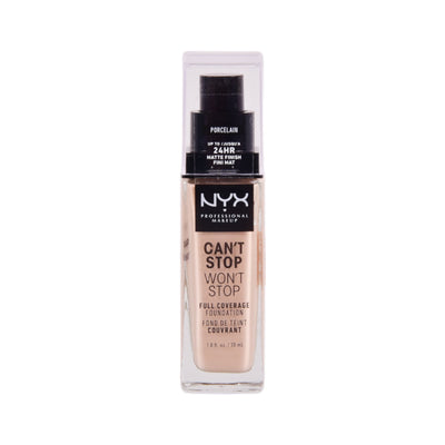 NYX CANT STOP WONT STOP FOUNDATION PORCELAIN