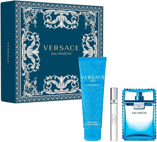 Gift Set - Versace Man Eau Fraiche Set (edt 100ml+edt 10ml+shower Gel 150ml)