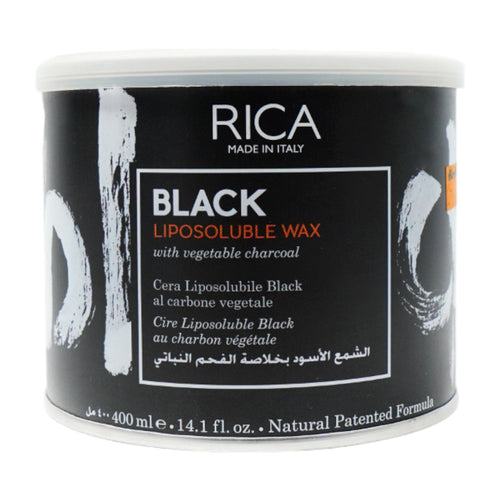 RICA LIPOSOLUBLE WAX BLACK 400 ML