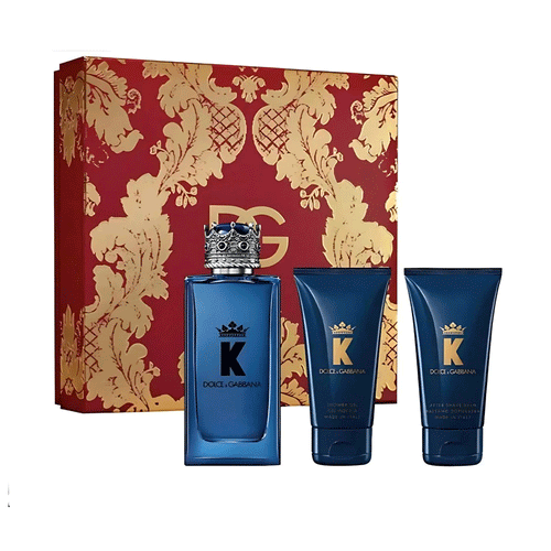 Dolce & Gabbana - King Men Edp Set (100ml + 50mla/shav+ 50ml Gel)