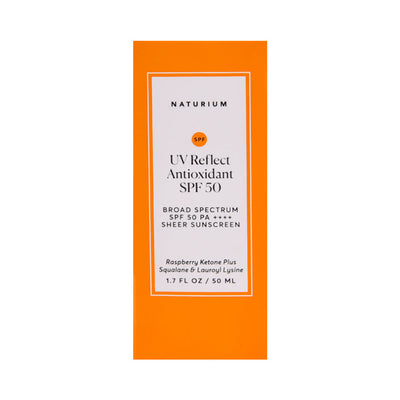 NATURIUM UV REFLECT ANTIOXIDANT SUNSCREEN SPF50 50ML