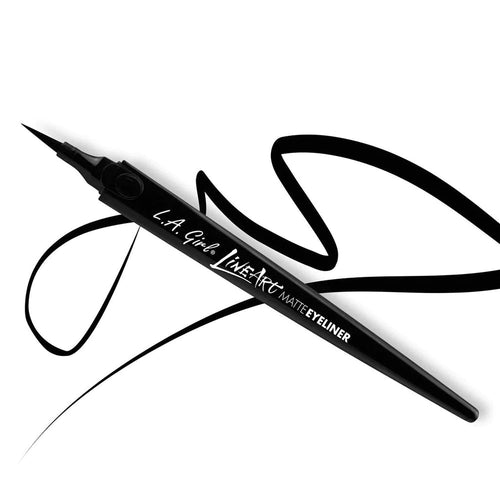 L.a Girl - Line Art Matte Eyeliner - Intense Black