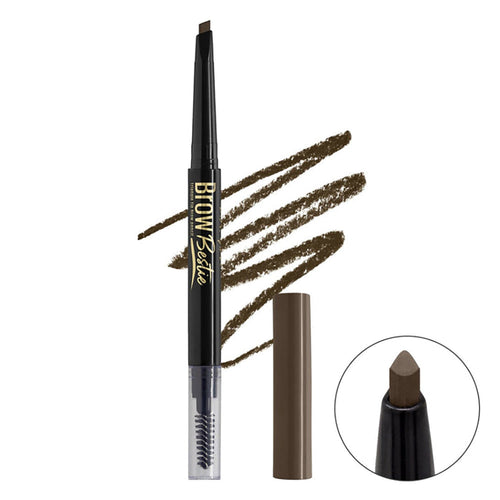 L.a Girl - Brow Bestie Auto Pencil W/spoolie - Medium Brown