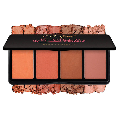 L.a Girl - Fanatic Blush Palette - Island Hottie