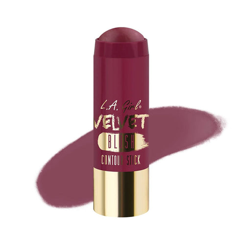 L.a Girl - Velvet Contour Blush Stick - Crushed Berry