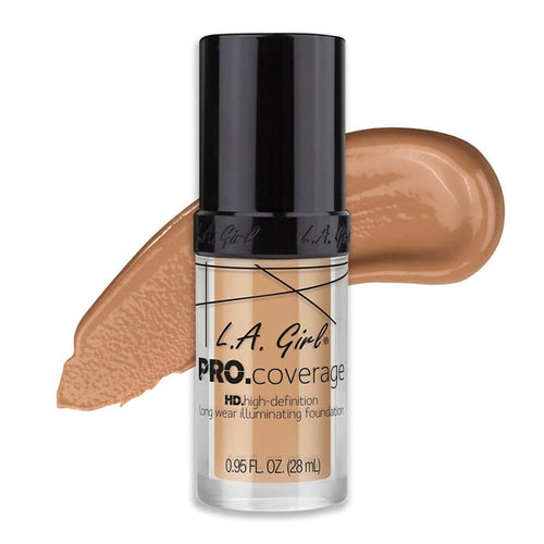L.a Girl - Pro Coverage Hd Foundation - Natural