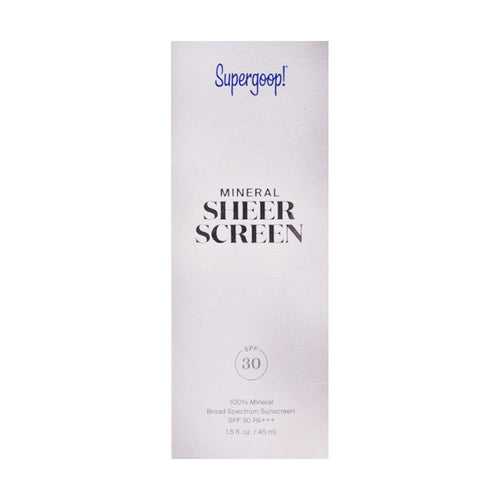 SUPERGOOP MINERAL SHEER SCREEN SPF30 45ML