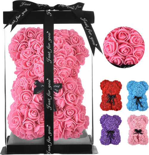 Home.co - Flower Teddy Bear (random Color)