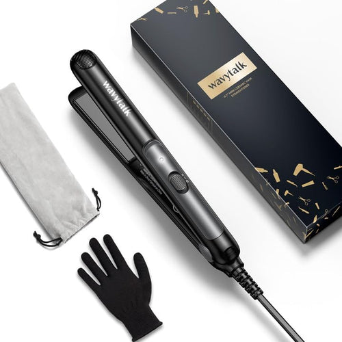 Wavytalk - Pro Mini Temperature Adjustable Hair Straightener 07 Inch