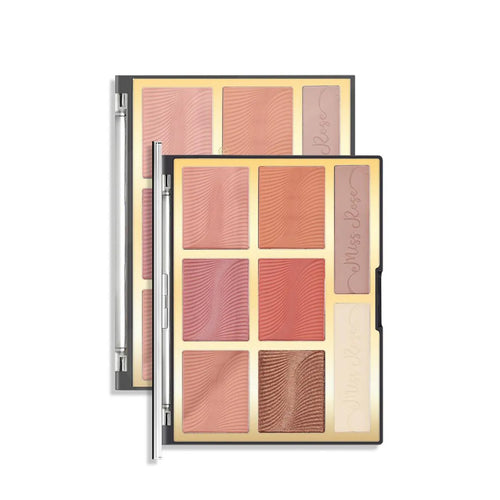 Miss Rose 6-color Blush & 2-color Bronzer 26g 7004-022n1