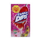 CHUPA CHUP CRAZY DIPS POPPING CANDY LOLLIPOP STRAWBERRY 14G