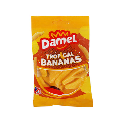 DAMEL JELLY TROPICAL BANANAS POUCH 80 GM