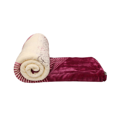 Mora Blanket Digital Embroidery B89 Morado 220X240
