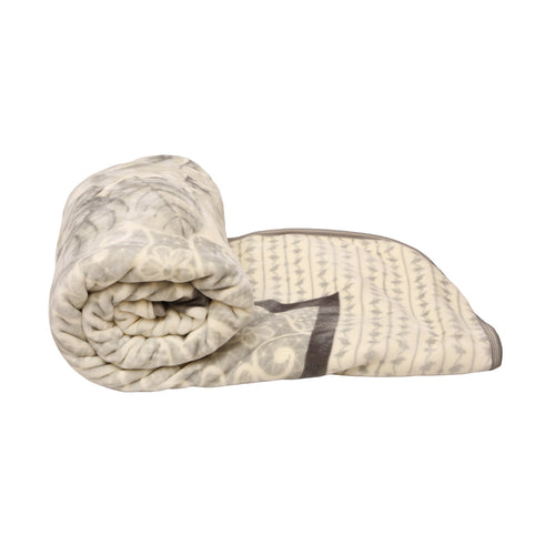 Mora Blanket Gold H88 Grey 2 Ply 220X240