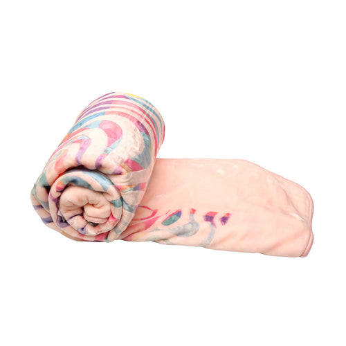 Mora Blanket 3D Art Box J62 Pink 220X240