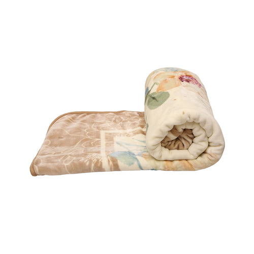 Mora Blanket Gold K86 Beige 2 Ply 220X240