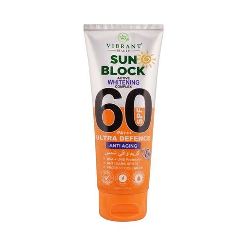 VIBRANT BEAUTY SUN BLOCK ANTI-AGING SPF-60 150ML