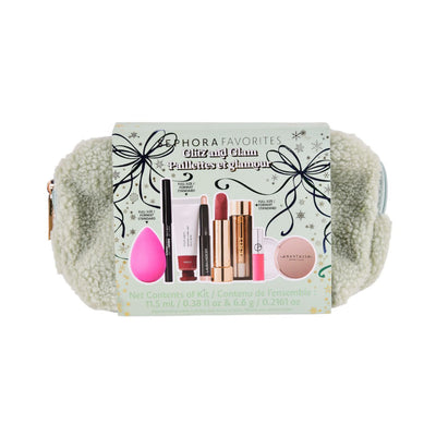 SEPHORA FAVORITES GLITZ AND GLAM GREEN 8PC SET