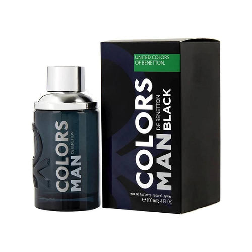 BENETTON COLORS BLACK MEN EDT 100ML