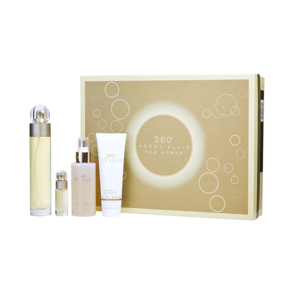 PERRY ELLIS 360 FOR WOMEN 4PC GIFT SET