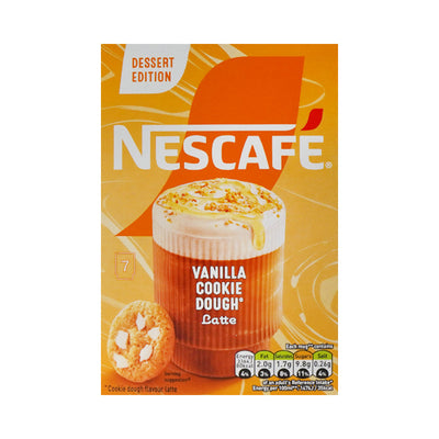 NESCAFE GOLD COFFEE VANILLA COOKIES DOUGH LATTE 7PC 136.5 GM