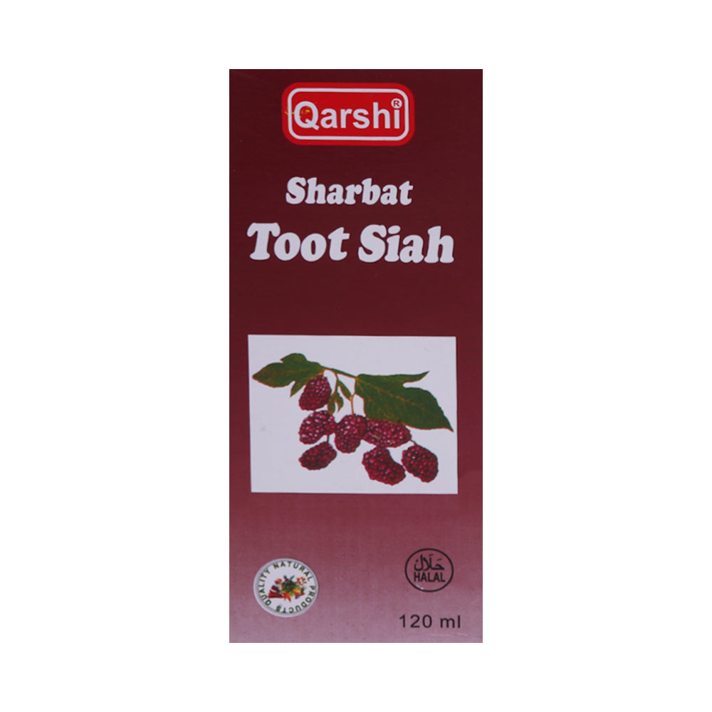 QARSHI TOOT SIAH SYRUP 120 ML