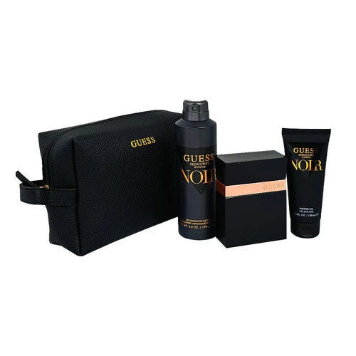 Gift Set - Guess Seductive Noir Men 4s Set (100ml+ 100ml S/g+ 226ml Deo+ Pouch)