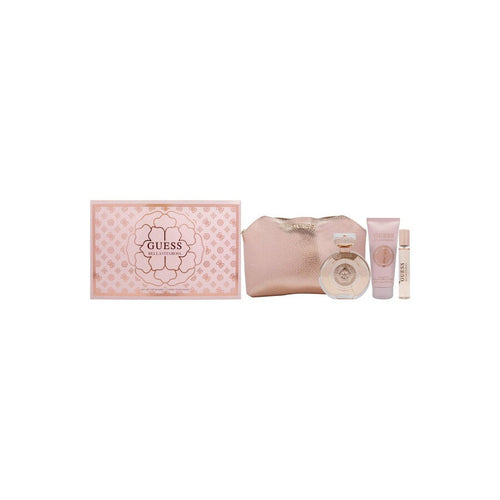 Gift Set - Guess Bella Vita Rosa Women 4s Set (edt 100ml+ Edt 15ml+ B/l 100ml+ Pouch)