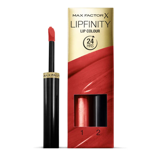 Max Factor - Lipfinity Lip Colour 2step Long Lasting 120 Hot 2.3 Ml + 1.9 G