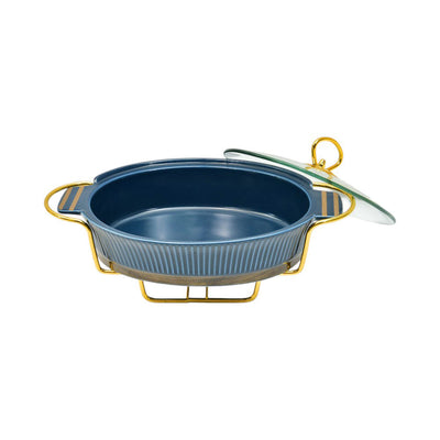 DONGA OVAL PORCELAIN WITH STAND CA104O-11KIK