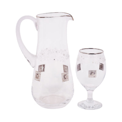 WATER SET 7PC CANBA TRENDY PLATINIUM 10011 BASIC