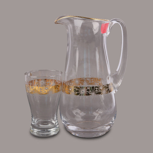 WATER SET 7PC CANBA PARTY GOLD 160-42418 PC