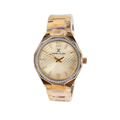 DANIEL KLEIN WATCH DK.1.13490-2/L/SS/GP/GP/ GOLD/OADM