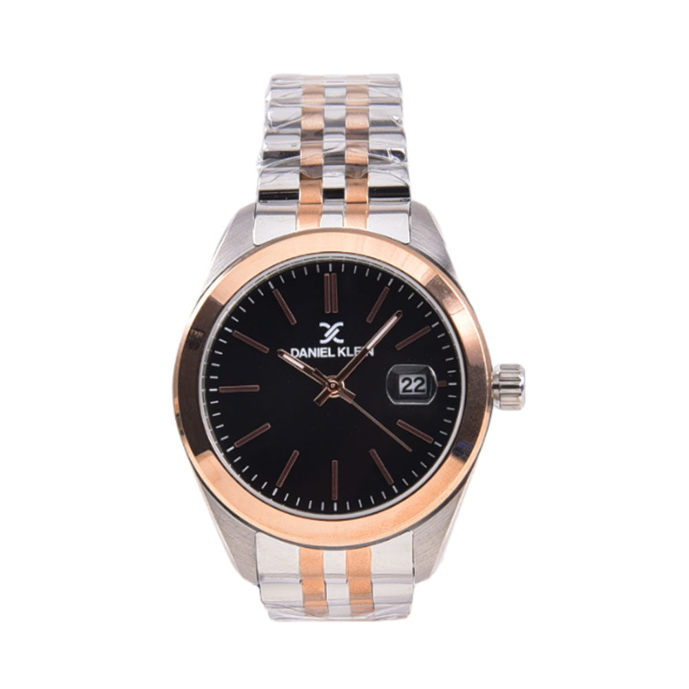DANIEL KLEIN WATCH DK.1.13566-5/G/SS/TTRG/RG/ BK/OADM