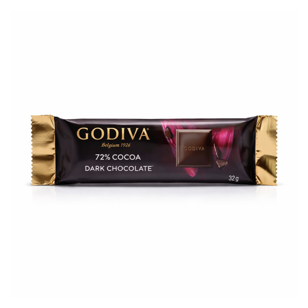 GODIVA CHOCOLATE DARK CHOCOLLATE 72% COCOA 32 GM