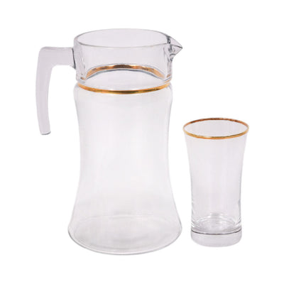 WATER SET 7PC PSB AZUR GOLD 96426