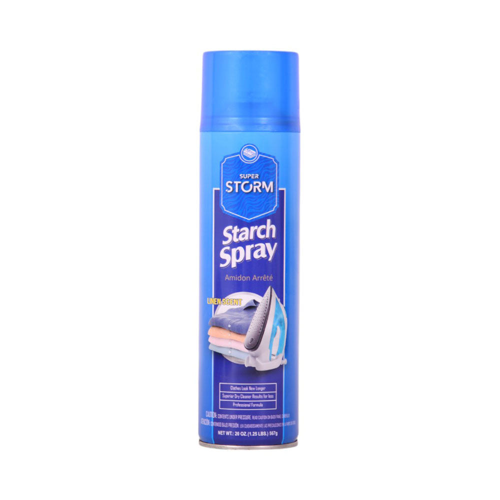 SUPER STORM STARCH SPRAY LINEN SCENT 567 GM