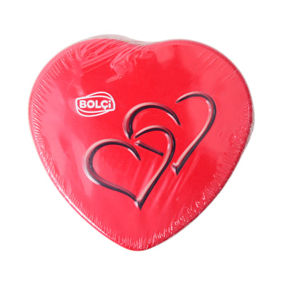 BOLCI BELGIAN MILK CHOCOLATE HEART TIN BH011 240 GM