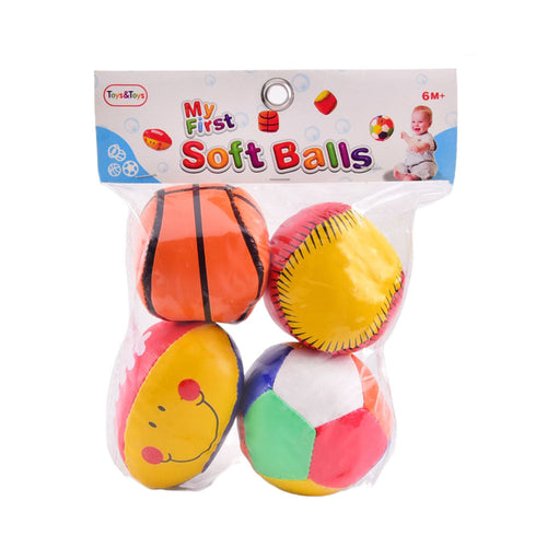 SB-03 3INCH SOFT BALL 4PCS H.T