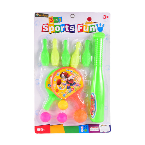 SF-01 3IN1 SPORTS SET IN CARD