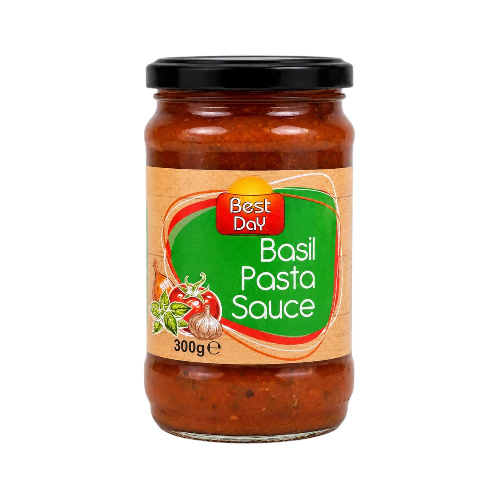 BEST DAY PASTA SAUCE TOMATO & BASIL 300 GM
