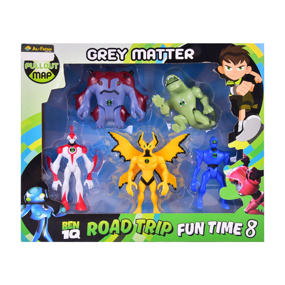 0854A-3 BEN 10 FIGURES 5PC  D