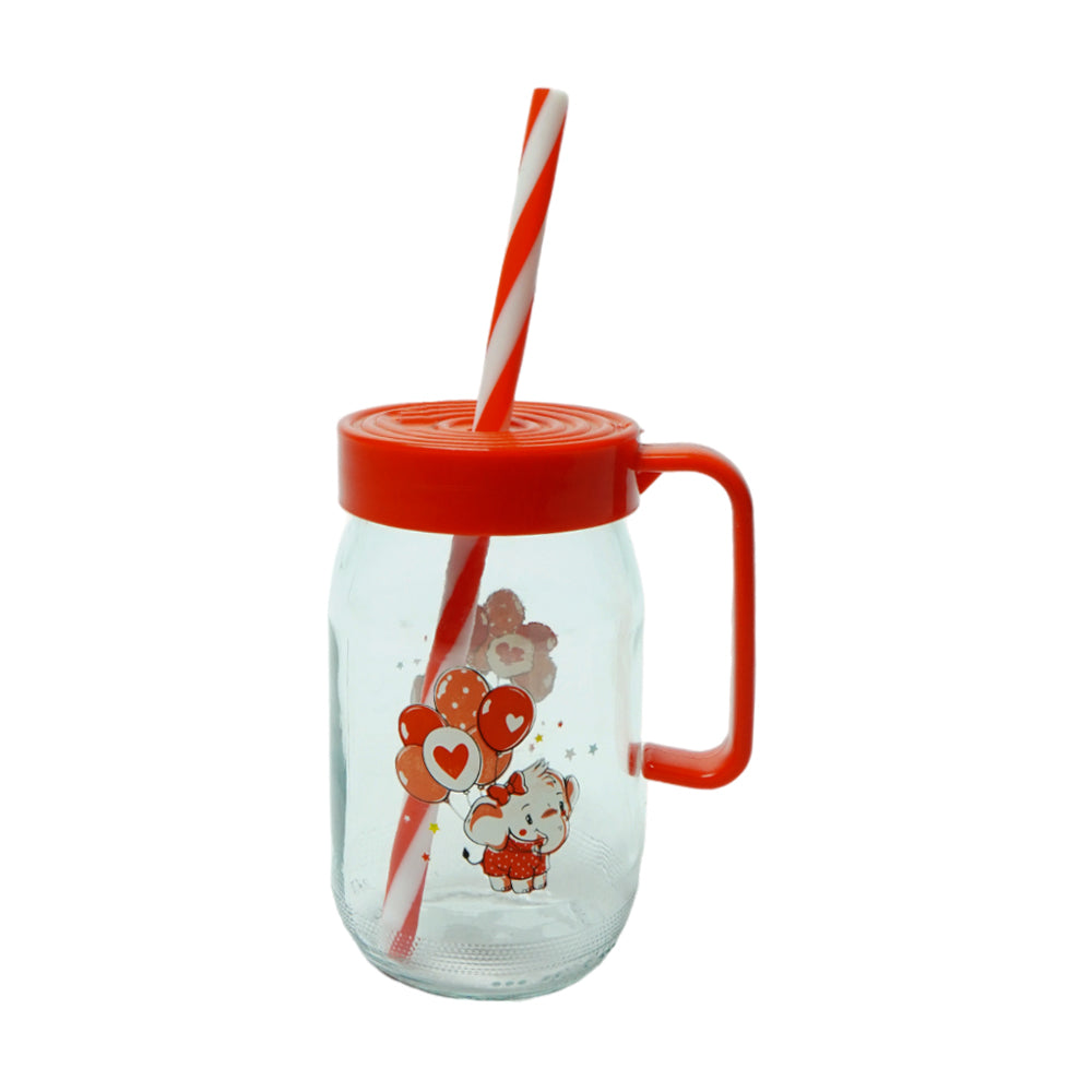 MUG WITH STRAW HEREVIN 370CC 111761-302