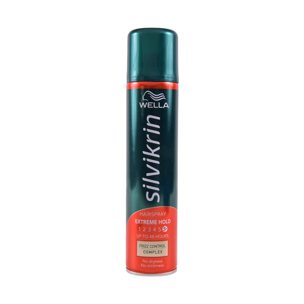 WELLA SILVIKRIN HAIR SPRAY EXTREME HOLD 48 HOUR 250 ML