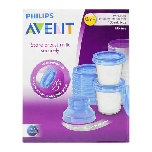 PHILIPS AVENT STORE BREAST MILK 180 ML 0M+ SCF618/10